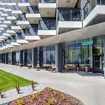 Al-Dom Apartament Seaside Z Bocznym Widokiem Na Morze I Miejscem W Hali Garazowej